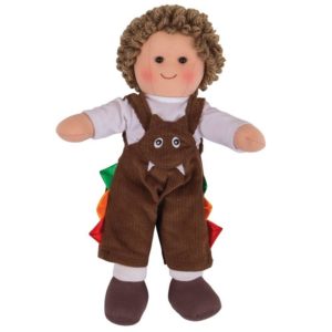Детска мека кукла Джак Bigjigs - 28 cm BJD045 1