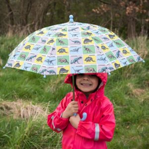Детски чадър за дъжд с динозаври Rex London 28072 1