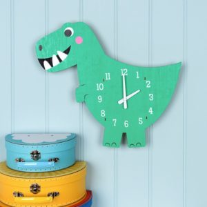 Детски часовник за стена динозавърчето Декс Rex London 28464 1