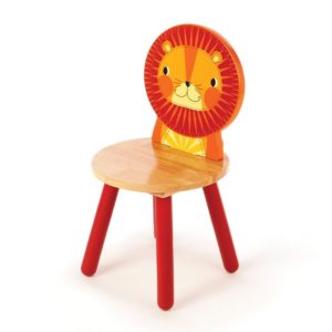 Детско дървено столче лъвче Bigjigs T0203 1