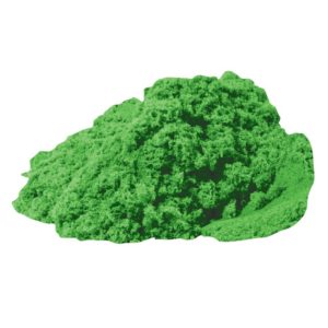 Зелен кинетичен пясък за деца Bigjigs - 500 грама GW18535G 1
