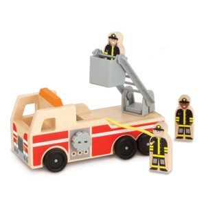 Детска дървена пожарна кола и пожарникари Melissa & Doug 19391 (1)