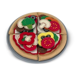Детски дървен комплект за хранене Продукти за пица Melissa & Doug 13974 (1)