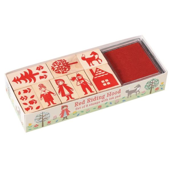 Детски комплект печати Червената шапчица Rex London 26534 (1)