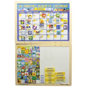 Детски магнитен календар на английски език Melissa & Doug 13788 (1)