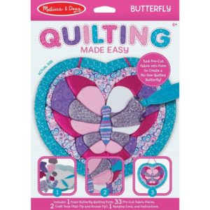 Детски текстилен комплект с подпъхване Пеперуда в сърце Melissa & Doug 40092 (1)