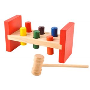 Детска дървена игра с чукче KRU7708 (1)