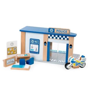 Детска дървена играчка полицейско управление BigJigs T0503 1