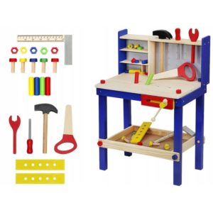 Дървена работилница за деца с инструменти KRU6860 (1)