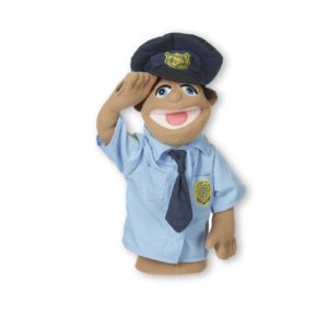 Кукла за ръка за куклен театър Полицай Melissa & Doug 40351 (1)