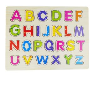 Детски дървен пъзел с английската азбука Acool Toy ACT94
