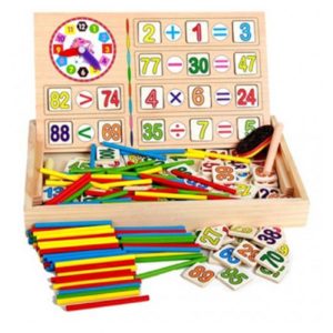 Дървена детска образователна математическа кутия Acool Toy ACT97