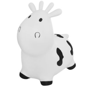 Подскачаща гумена играчка - Бяла крава KRU8773 1 (1)