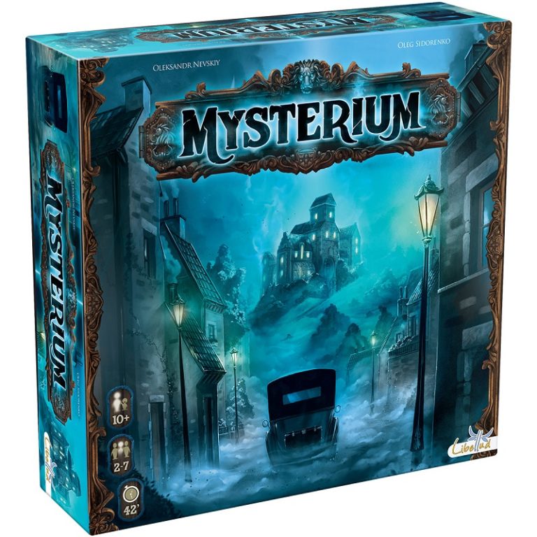 Mysterium - настолна семейна парти игра с карти