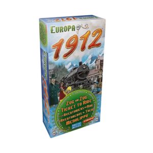 Ticket to Ride Europe 1912 разширение - бордова игра с кари