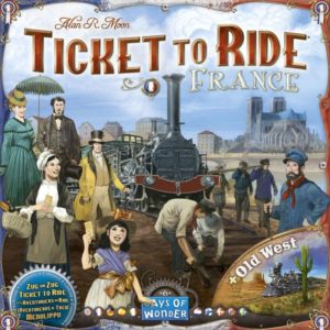Ticket to Ride - France - настолна игра с карти и пионки