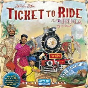 Ticket to Ride India - настолна семейна игра с карти