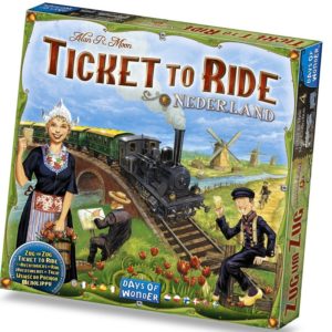 Ticket to Ride Netherlands - настолна игра с карти