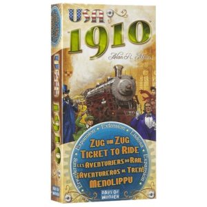 Ticket to Ride USA 1910 разширение - настолна игра с карти