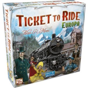 Ticket to Ride - Европа - семейна бордова игра с карти