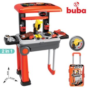 Детска работилница Buba Deluxe tool set - Куфар