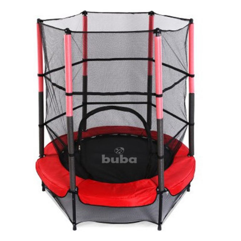 Малък детски батут Buba 4.5FT (140 см) с мрежа