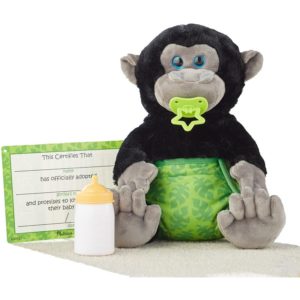 Плюшена играчка - Бебе горила Melissa & Doug MT40451