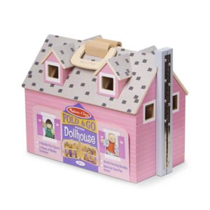 Преносима дървена къща за кукли Melissa & Doug MT13701