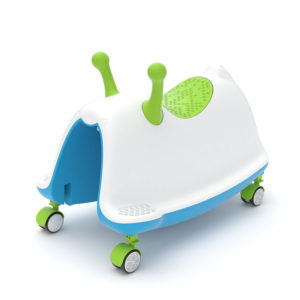 Детска играчка за яздене Chillafish Trackie - Зелена