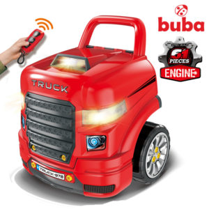 Детски интерактивен автомобил/игра Buba Motor Sport - червен