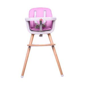 Детско столче за хранене Buba Carino - Розово
