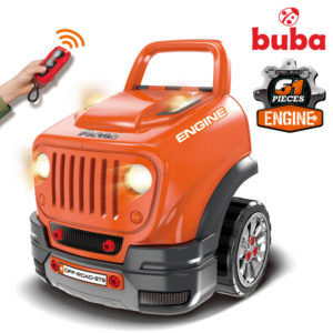 Оранжев детски интерактивен автомобил/игра Buba Motor Sport