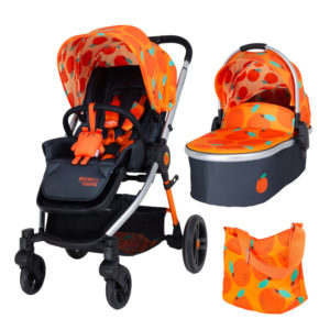 Оранжева бебешка количка с чанта 2 в 1 Cosatto WOWEE So Orangey
