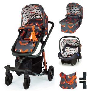 Комбинирана бебешка количка с лисица 3в1 Cosatto Giggle Quad 3