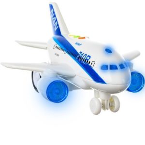 Детска играчка самолет със светлина и звуци
