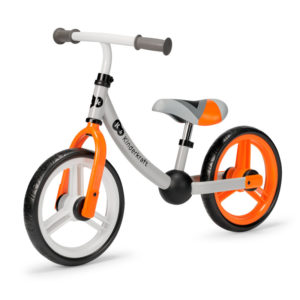 Детско колело за баланс в оранжево KinderKraft 2WAY NEXT 2021