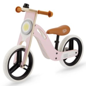 Дървено колело за баланс KinderKraft UNIQ Pink