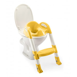 Адаптер за тоалетна в жълт цвят Thermobaby Kiddyloo