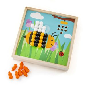 Дървена мозайка за деца - Градина Bigjigs