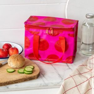 Термо чанта за обяд в розов цвят Rex London