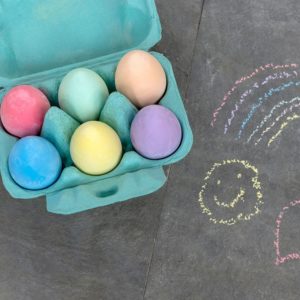 Цветни тебешири за деца - цветни яйца Rex London