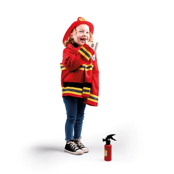 Детски костюм на Малък пожарникар Bigjigs
