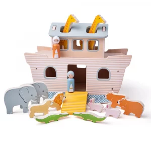 Дървени играчки за деца Ноевият ковчег Bigjigs