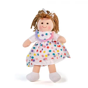 Мека кукла за деца Фийби 25 см. Bigjigs