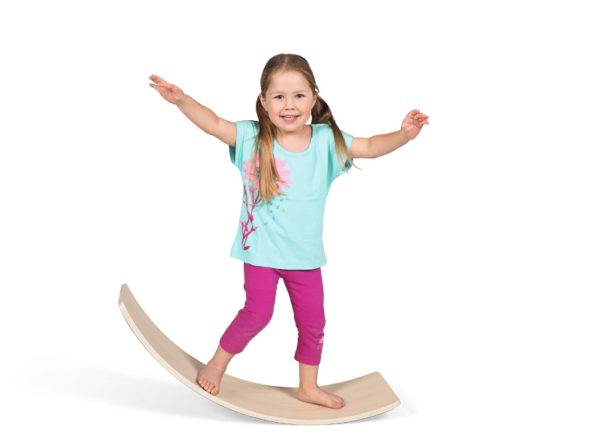 Детска дървена дъска за баланс Acool Toy