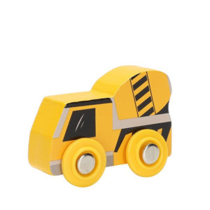 Детска дървна количка бетоновоз Acool Toy