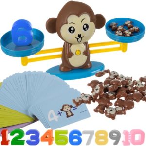 Образователна игра маймуна - кантар за баланс Kruzzel