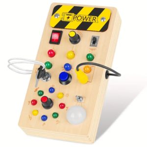 Детско табло с лампички и ключове електрически бизиборд Acool Toy