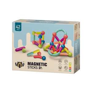 Магнитен конструктор за деца с топчета и пръчки Acool Toy